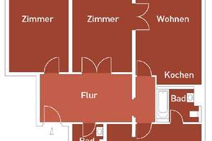Wohnen im Zentrum: Altbauwohnung direkt am Altmarkt! – Altmarkt 6, 1067 Innere Altstadt, Dresden – Vorschaubild 2