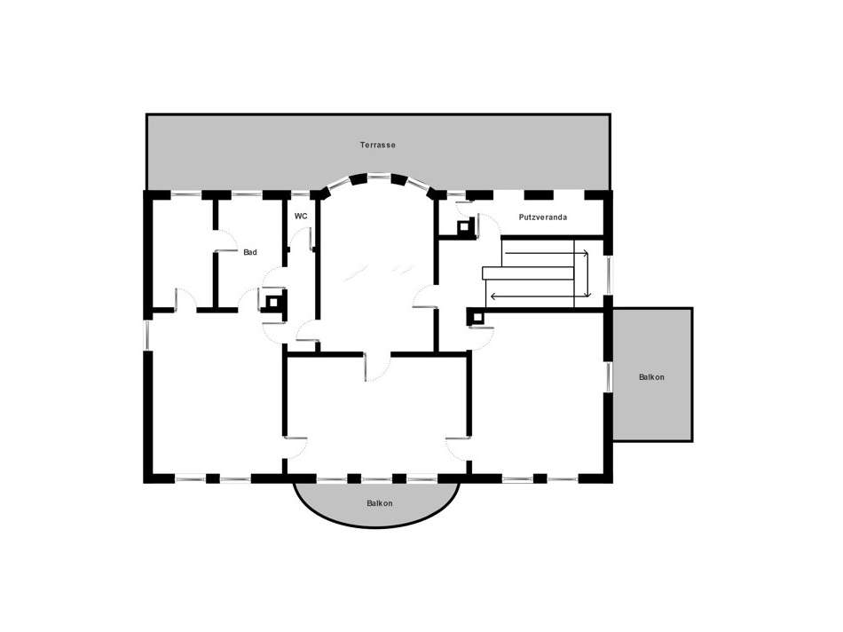 Grundriss Obergeschoss