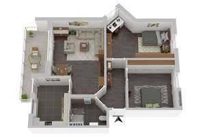 Sonnige 3 Zimmer-Wohnung mit Balkon am Spielbrink! Wohnberechtigungsschein erforderlich! – Wiener Straße 10, 58135 Haspe-West, Hagen – Vorschaubild 3
