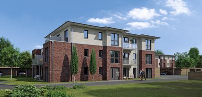Moderne 2 Zimmer Wohnung in hochwertigem Neubau mit Wohnberechtigungsschein