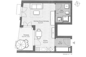 Modernes Apartment in Aubing – sofort bezieh- bzw. vermietbar! – Die vollständige Adresse der Immobilie erhältst du vom Anbieter., 81249 Aubing-Süd, München – Vorschaubild 12