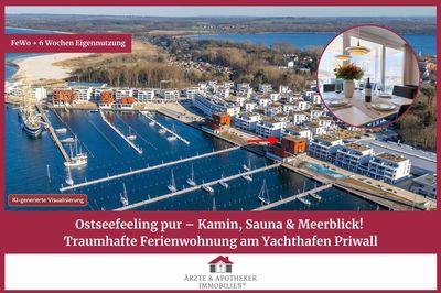 Ostseefeeling pur – Kamin, Sauna & Meerblick!
Traumhafte Ferienwohnung am Yachthafen Priwall