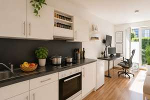 Single KUBOX-Apartment mit Einbauküche und Balkon in Uninähe – Artillerieweg 39b, 26129 Haarentor, Oldenburg (Oldenburg) – Vorschaubild 2