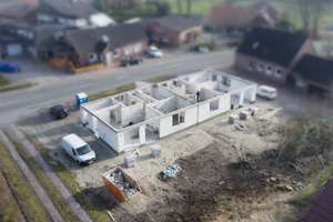 Neubau-Bungalowhälfte in Aurich-Schirum mit Photovoltaikanlage – Die vollständige Adresse der Immobilie erhältst du vom Anbieter., 26605 Aurich – Vorschaubild 2