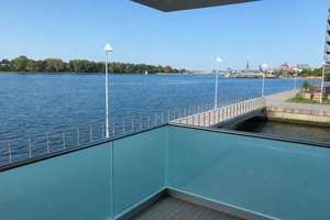 Exklusive Eigentumswohnung – unverbaubarer Wasserblick, ca. 30 m² Terrasse & moderne Ausstattung – 18057 Kröpeliner-Tor-Vorstadt, Rostock – Vorschaubild 23