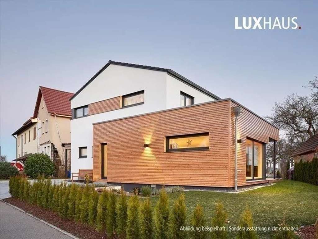 Immobilie in Brensbach - LUXHAUS Glücksmomente am Bach 207 m² individuell planbar Schlüsselfertig 100% Wohlfühlklima - Bild 0