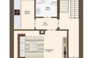 Attraktives 4-Familienhaus in beliebter Wohnlage – Die vollständige Adresse der Immobilie erhältst du vom Anbieter., 75179 Arlinger, Pforzheim – Vorschaubild 4