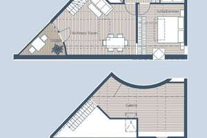 Maisonettewohnung mit 2,5 Zimmern, Loggia & Galerie an der Grenze Plagwitz/Lindenau – Die vollständige Adresse der Immobilie erhältst du vom Anbieter., 4177 Lindenau, Leipzig – Vorschaubild 2