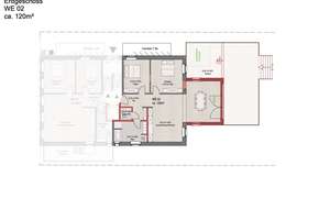 Drei-Vier Zimmerwohnung mit Garten – Die vollständige Adresse der Immobilie erhältst du vom Anbieter., 48151 Josef, Münster – Vorschaubild 2