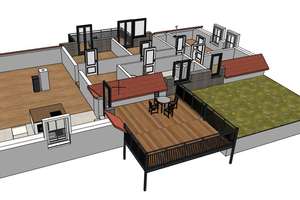 Exklusive Dachgeschosswohnung mit großer Dachterrasse und Kamin – 87719 Mindelheim – Vorschaubild 4