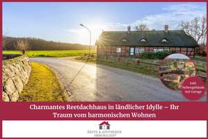 Charmantes Reetdachhaus in ländlicher Idylle – Ihr Traum vom harmonischen Wohnen – Die vollständige Adresse der Immobilie erhältst du vom Anbieter., 21401 Thomasburg – Vorschaubild 1