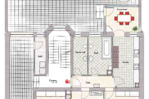 Stilvolle Erdgeschosswohnung in Lu-Süd – 4 Zimmer, Küche, Bad und Gäste-WC – 67061 Süd, Ludwigshafen am Rhein – Vorschaubild 11