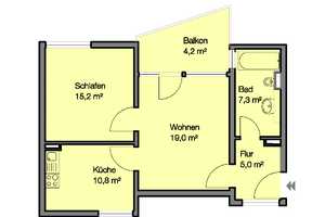 2 Zimmer im Grünen!! – Dr.-Linnert-Ring 80, 90473 Nürnberg – Vorschaubild 7