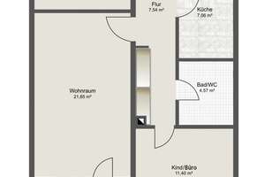 Ab sofort: mit Süd-Loggia und Garage – Die vollständige Adresse der Immobilie erhältst du vom Anbieter., 33689 Sennestadt, Bielefeld – Vorschaubild 15