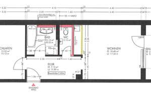 Sanierte helle 2-Zi. Wohnung mit Balkon im Westen von Regensburg – Die vollständige Adresse der Immobilie erhältst du vom Anbieter., 93049 Westenviertel, Regensburg – Vorschaubild 13