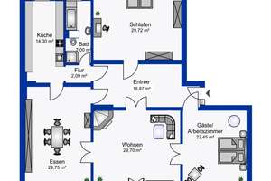 TRÄUME WERDEN WAHR! Luxuriöse 4-Zimmer-Altbauwohnung mit Balkon & EBK in Wiesbaden-Mitte – Die vollständige Adresse der Immobilie erhältst du vom Anbieter., 65185 Mitte, Wiesbaden – Vorschaubild 24
