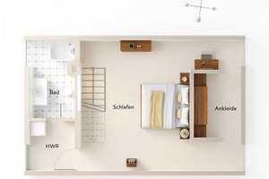 77,46 m² | 2-Zimmer-Maisonette | Interbau1957 von Paul Schneider-Esleben | Hansaviertel I bezugsfrei – Die vollständige Adresse der Immobilie erhältst du vom Anbieter., 10557 Hansaviertel, Berlin – Vorschaubild 23