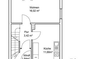 Kleine DHH mit großem Garten in bevorzugter Lage von Lehndorf! – Die vollständige Adresse der Immobilie erhältst du vom Anbieter., 38116 Lehndorf-Watenbüttel, Braunschweig – Vorschaubild 6