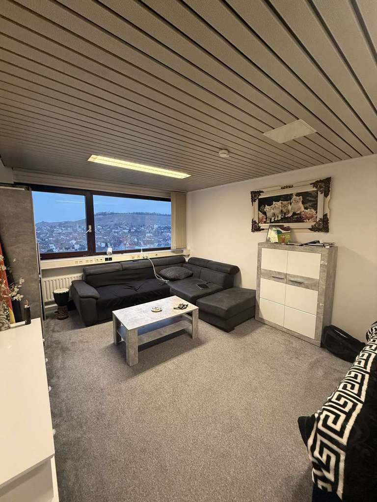 Immobilie in Heilbronn - ! Über den Dächern von Heilbronn ! - Leerstehende 1-Zimmer-Wohnung in Stadtmitte! - Bild 1