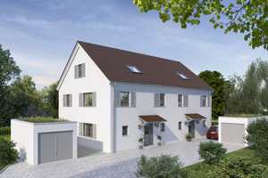 Großzügige Neubau-Doppelhaushälfte in familiengerechter Lage | inkl. PV-Anlage & Speicher – Rosenstraße 2, 86459 Augsburg (Kreis) – Vorschaubild 1