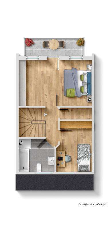 Grundriss Dachgeschoss