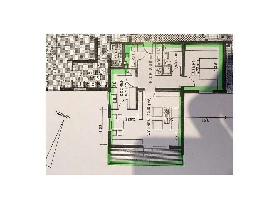 sehr schöne Einbauküche 