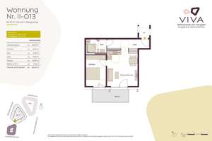 Ein Zuhause für zwei: Lichtdurchflutete 2-Zimmer-Wohnung mit Süd-Balkon – Die vollständige Adresse der Immobilie erhältst du vom Anbieter., 86179 Haunstetten-Süd, Augsburg – Vorschaubild 8
