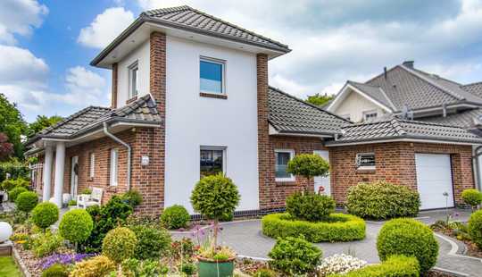 Bild von Bremen-Osterholz: Stilvolles Einfamilienhaus auf sonnigem Grundstück