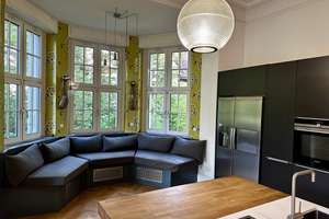 Exklusive Villenwohnung mit herrschaftlichem Charakter, eigener Gartenanteil, Einbauküche – Die vollständige Adresse der Immobilie erhältst du vom Anbieter., 1099 Radeberger Vorstadt, Dresden – Vorschaubild 15