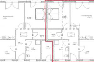 Doppelhaus- / Bungalowhälfte inkl. Einbauküche, Terrasse, Garten etc. – Am Bienenzaun 6, 29303 Celle (Kreis) – Vorschaubild 11