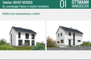 NEUBAU eines modernen Einfamilienhauses in Altdorf – Die vollständige Adresse der Immobilie erhältst du vom Anbieter., 90518 Altdorf bei Nürnberg – Vorschaubild 1