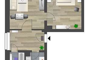 2-Raum-Wohnung nahe Parkanlage – Parkstr. 17a, 9120 Kapellenberg, Chemnitz – Vorschaubild 5