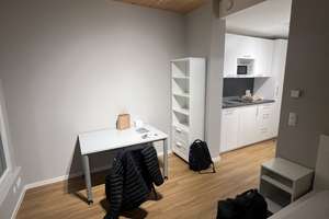 Modernes, voll möbliertes Studio mit Rooftop-Terrasse – Nachmieter ab 15.05. gesucht – Carl-Benz-Straße 128, 68167 Neckarstadt-Ost/Wohlgelegen, Mannheim – Vorschaubild 3