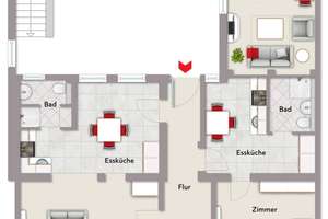 bereits aufgeteilt - Wohnungspaket...MFH (Teileigentum) in Erlangen - Zentrum – Die vollständige Adresse der Immobilie erhältst du vom Anbieter., 91052 Markgrafenstadt, Erlangen – Vorschaubild 2