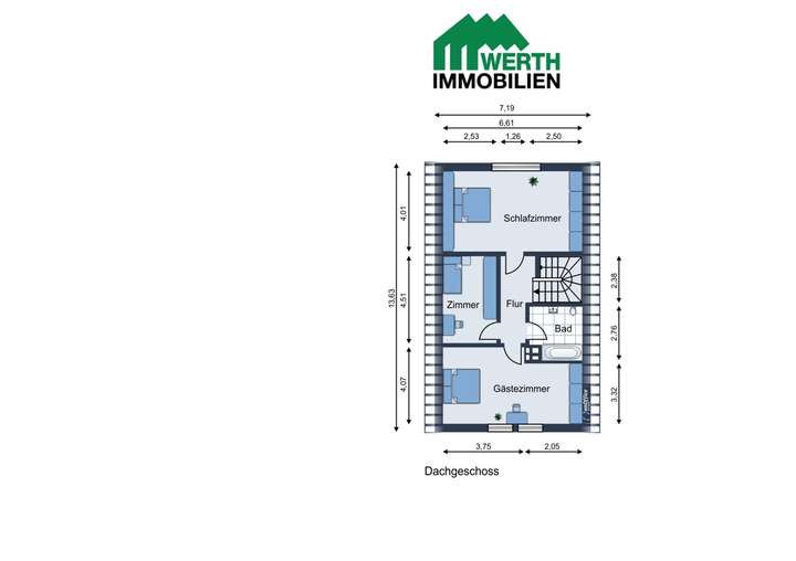 Grundriss Dachgeschoss