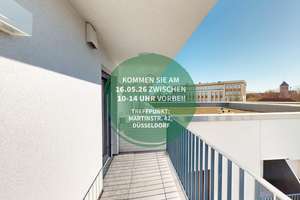 Weitläufige 2-Zimmer-Wohnung mit Loggia für moderne Ansprüche – Martinstr. 42b, 40223 Bilk, Düsseldorf – Vorschaubild 1