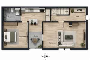 10528 - Einfamilienhaus mit Einliegerwohnung & vielseitigem Ausbaupotenzial – 65936 Sossenheim, Frankfurt am Main – Vorschaubild 2