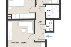 Lindenthal Drei-Zimmer-Wohnung in Uninähe – 50935 Lindenthal (Ortsteil), Köln – Vorschaubild 2