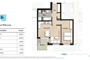 www.immovista.de  MIT BALKON ZUR RUHIGEN SÜDSEITE – Die vollständige Adresse der Immobilie erhältst du vom Anbieter., 1159 Löbtau-Süd, Dresden – Vorschaubild 2