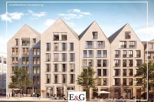 Vier Giebel: Mitten im Herzen von Stuttgart - 21 stilvolle 1-Zimmer-Wohnungen – Die vollständige Adresse der Immobilie erhältst du vom Anbieter., 70173 Rathaus, Stuttgart – Vorschaubild 1