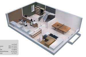 Reihenmittelhaus mit 4,5 Zimmern - Ausbaupotential zu 5,5 Zimmern - inkl. Hobbyraum, Sauna & Garage – Die vollständige Adresse der Immobilie erhältst du vom Anbieter., 82239 Alling – Vorschaubild 57