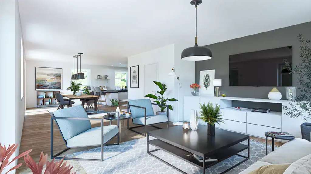 Immobilie in Velgast - Komfortabel, effizient, individuell – Der Winkelbungalow von Virtus Massivhaus - Bild 1