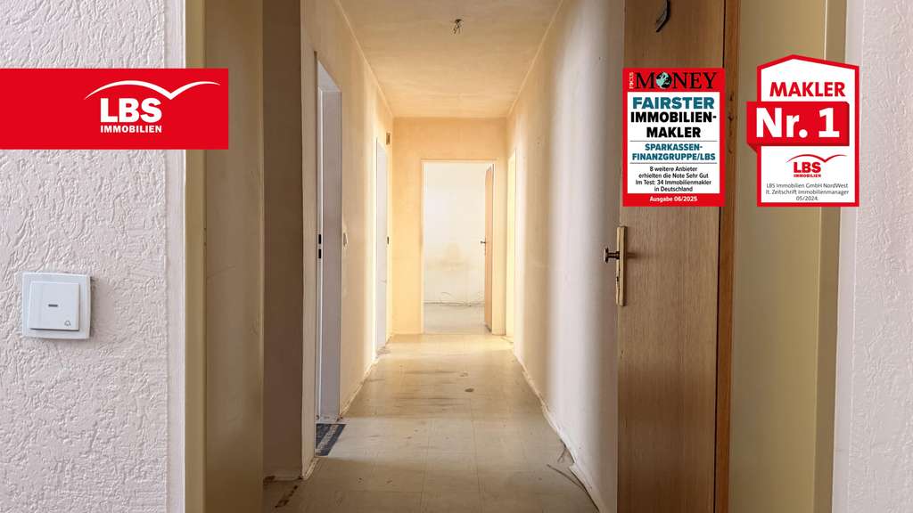 Immobilie in Ennepetal - Etagenwohnung mit eigener Garage und Blick ins Grüne - Bild 0