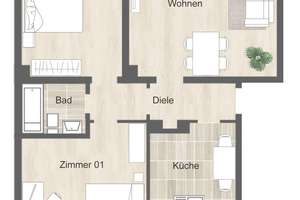 *saniert*Balkon*Tageslichtbad*grüne Lage* – Bischof-Franz-Wolf-Str. 10, 45357 Gerschede, Essen – Vorschaubild 19