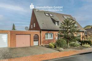 Solide Doppelhaushälfte mit Potenzial in Münster-Hiltrup! – Die vollständige Adresse der Immobilie erhältst du vom Anbieter., 48165 Hiltrup-Ost, Münster – Vorschaubild 1
