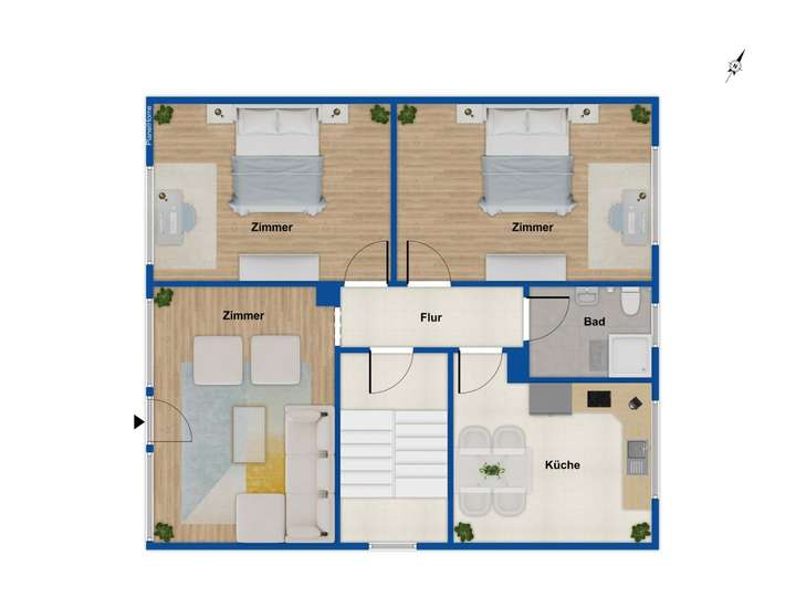 Grundriss Erdgeschoss