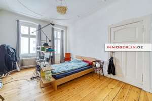 IMMOBERLIN.DE - Schöne Stuck-Altbauwohnung mit Balkon nahe Tempelhofer Hafen – Die vollständige Adresse der Immobilie erhältst du vom Anbieter., 12109 Mariendorf, Berlin – Vorschaubild 3