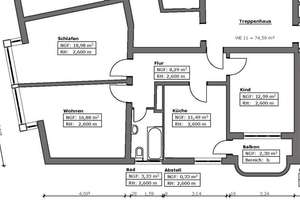 NEU! Charmante 3-Zimmer-WHG. mit durchdachtem Grundriss & Balkon in absoluter TOP-Lage von Erfurt – Die vollständige Adresse der Immobilie erhältst du vom Anbieter., 99089 Andreasvorstadt, Erfurt – Vorschaubild 10