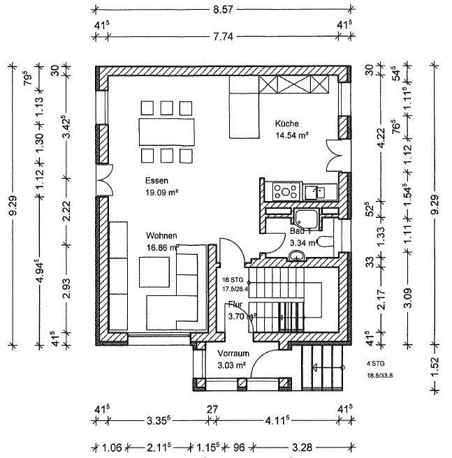 Grundriss EG