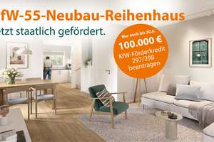 KfW-55-Neubau: 130 m² Neubau‑Reihenmittelhaus, 4 Zimmer, eigener Stellplatz | SonnenGärten – Konrad-Lorenz-Platz 3, 30627 Groß-Buchholz, Hannover – Vorschaubild 1